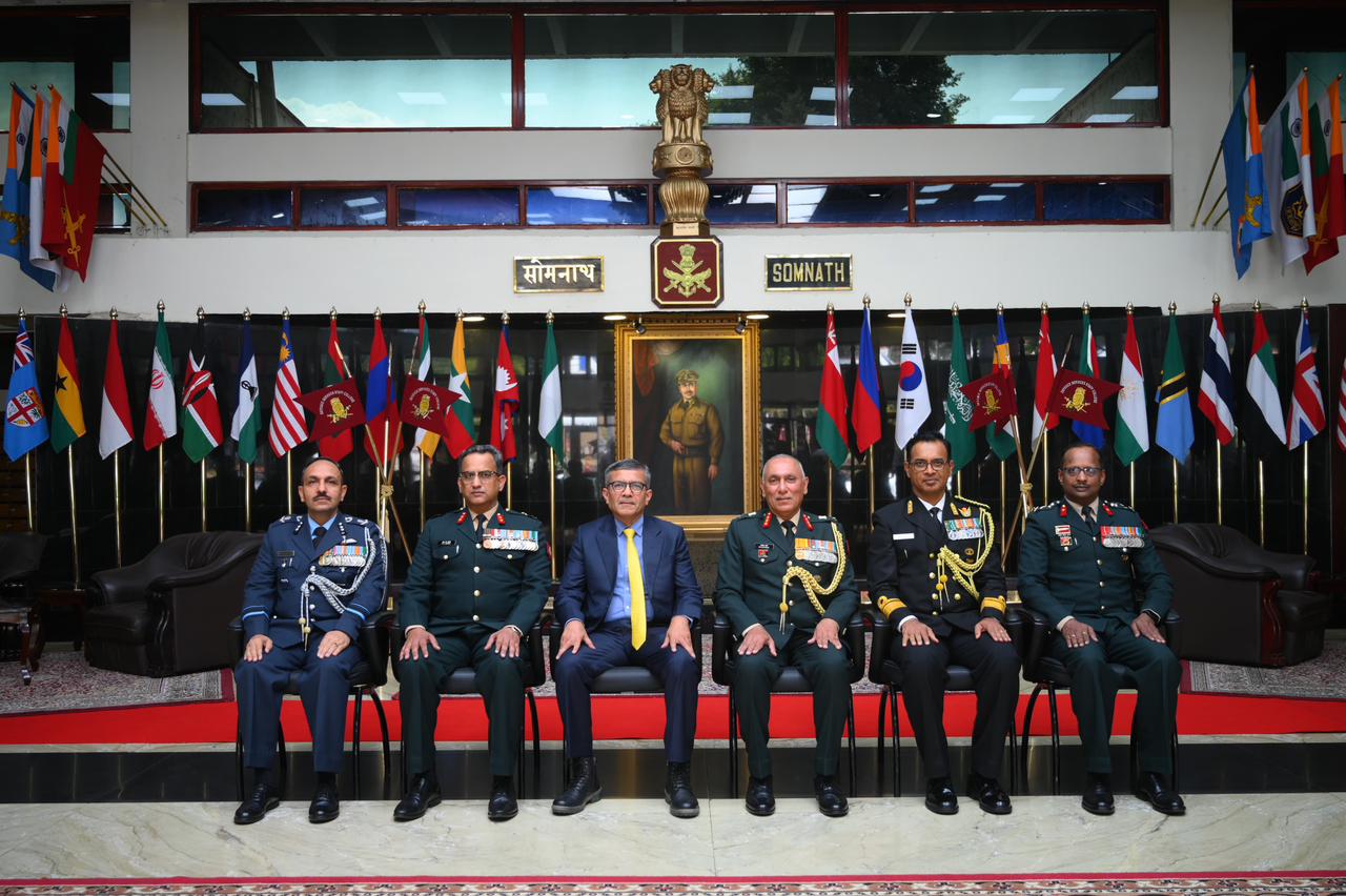Defence Secretary Attends Convocation Ceremony at Defence Services Staff College, Wellington